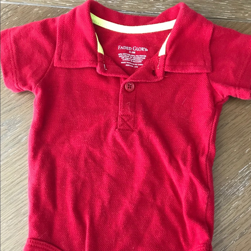 Collared onesie